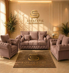 Malibu Jumbo Cord Sofa Set