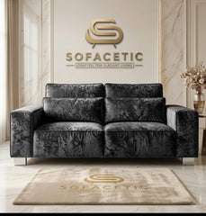 Sleefy Crush velvet Comfort Sofa Set