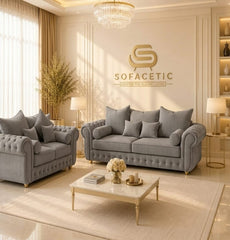 Malibu Jumbo Cord Sofa Set