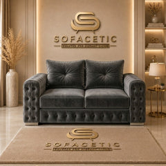 Urban Plush velvet Living Sofa Set