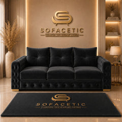 Urban Plush velvet Living Sofa Set
