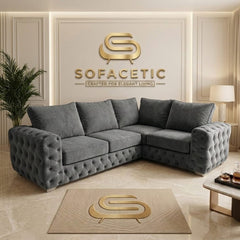 Urban Chenile Living Sofa Set