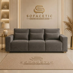 Sleefy Plush velvet Comfort Sofa Set