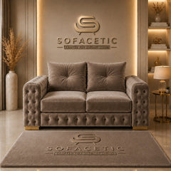 Urban Plush velvet Living Sofa Set