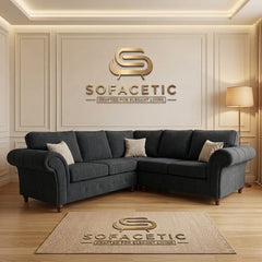Tanzo Chenile Luxury Fabric Sofa