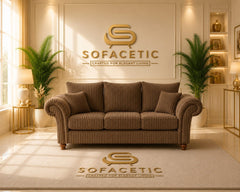 Nicole Jumbo Cord Luxury Sofa Set