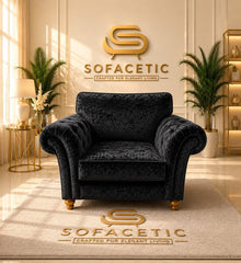 Nicole Crush velvet Luxury Sofa Set