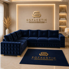 Urban Plush velvet Living Sofa Set