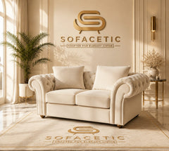 Nicole Plush velvet Luxury Sofa Set