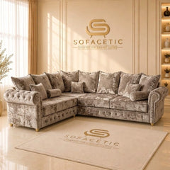 Malibu Crush Velvet Sofa Set
