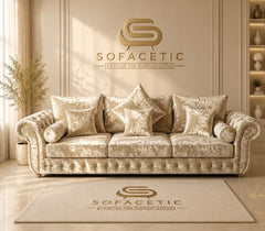 Malibu Crush Velvet Sofa Set