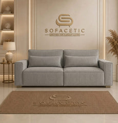 Sleefy Jumbo Cord Comfort Sofa Set