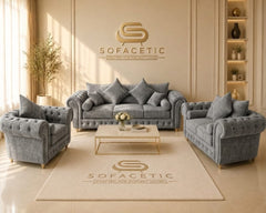 Malibu Chenille Sofa Set