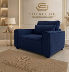 Sleefy Jumbo Cord Comfort Sofa Set
