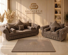 Malibu Chenille Sofa Set