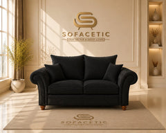 Nicole Naple Fabric Luxury Sofa Set