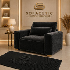 Sleefy Plush velvet Comfort Sofa Set