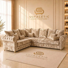 Malibu Crush Velvet Sofa Set