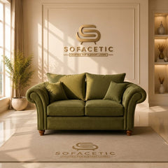 Nicole Plush velvet Luxury Sofa Set