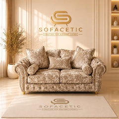 Malibu Crush Velvet Sofa Set