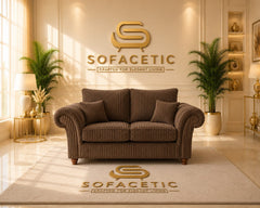 Nicole Jumbo Cord Luxury Sofa Set