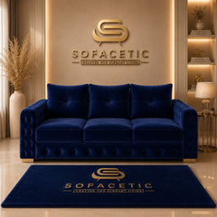 Urban Plush velvet Living Sofa Set