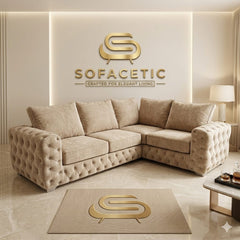 Urban Chenile Living Sofa Set