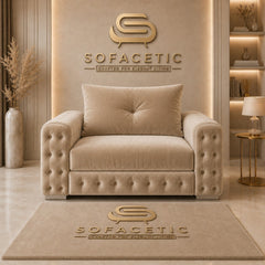 Urban Plush velvet Living Sofa Set