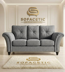 Juxen Chenile Designer Sofa Set