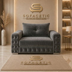 Urban Plush velvet Living Sofa Set