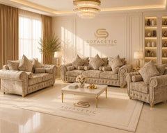 Malibu Crush Velvet Sofa Set