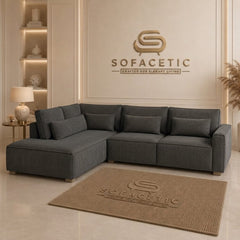 Sleefy Jumbo Cord Comfort Sofa Set