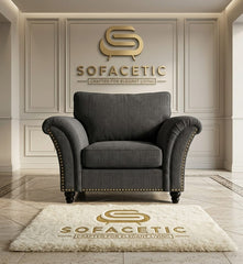 Juxen Chenile Designer Sofa Set