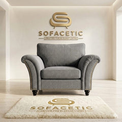 Juxen Chenile Designer Sofa Set
