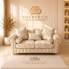 Malibu Crush Velvet Sofa Set