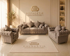 Malibu Chenille Sofa Set