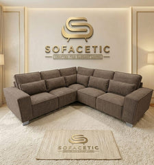 Sleefy Chenile Comfort Sofa Set