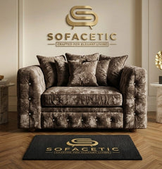 Urban Crush velvet Living Sofa Set
