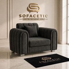 Lilly Chenille Fabric Luxury Sofa Set