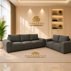 Salon Naples Fabric Sofa