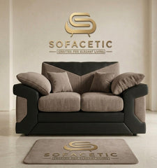 Dino Chenille Modern Sofa Set