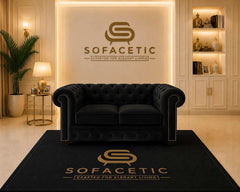 Madrid Naples Fabric Chesterfield Sofa Set