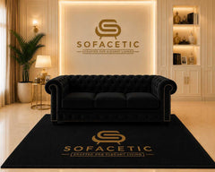 Madrid Naples Fabric Chesterfield Sofa Set