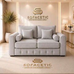 Lilly Naples Fabric Luxury Sofa Set