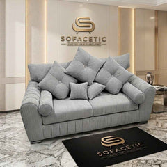 Lilly Jumbo Cord Fabric Luxury Sofa Set