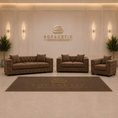 Ashton Plush velvet Luxury Sofa Set