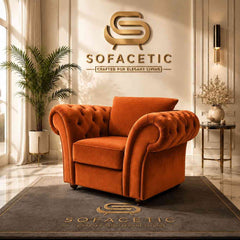 Nicole Plush velvet  Luxury Sofa Set