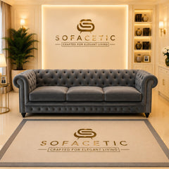 Olympia Chesterfield Naples Sofa Set