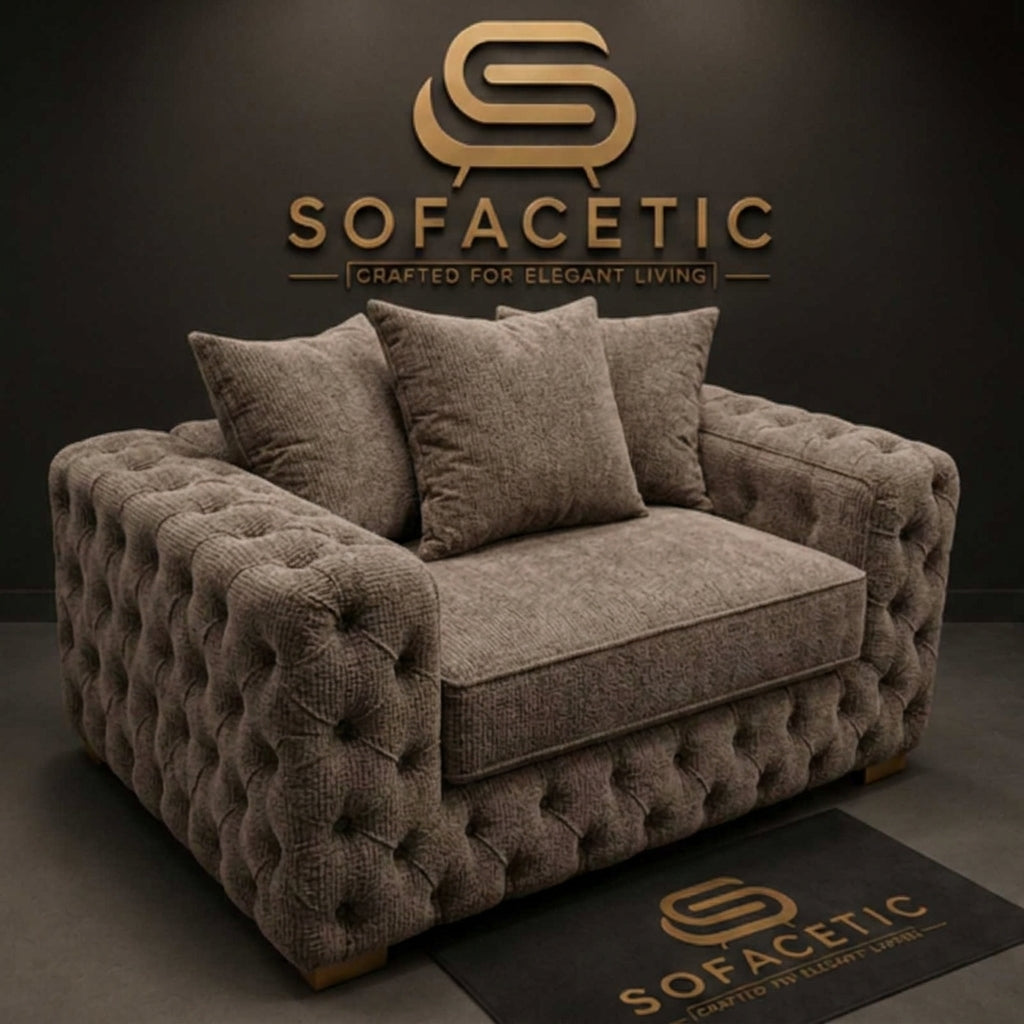 Ashton Chenille Luxury Sofa Set
