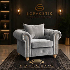 Olympia Ashwin Plush velvet Sofa Set